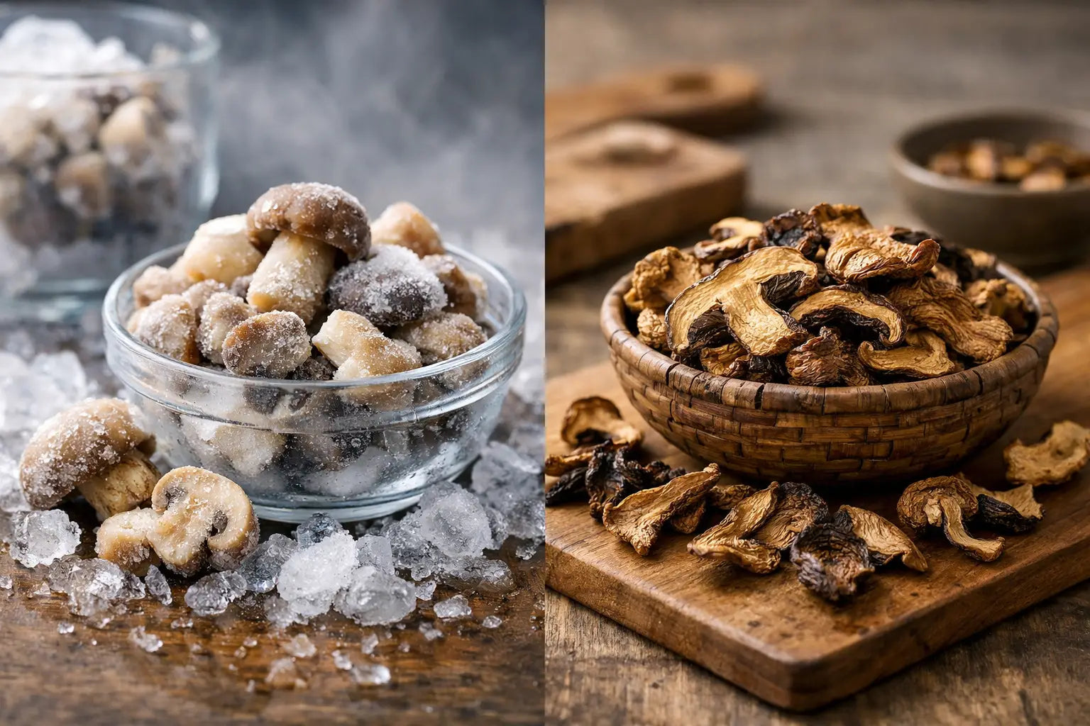 Frozen vs Dried Mushrooms: Which Fits Best?